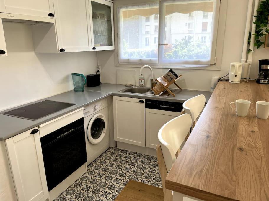 Superbe Appartement Avec Belle Vue Jardin Paris Ngoại thất bức ảnh